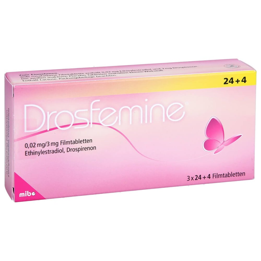 Drosfemine 0,02 mg/3 mg