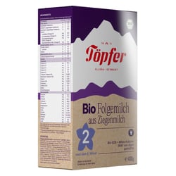 Töpfer Bio Folgemilch auf Ziegenmilchbasis 2