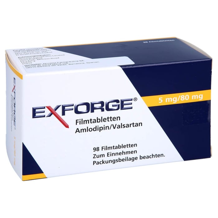 Exforge 5mg/80mg