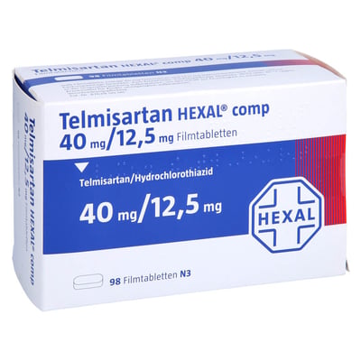 Telmisartan HEXAL comp 40 mg/12,5 mg