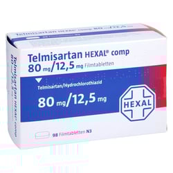 Telmisartan HEXAL comp 80 mg/12,5 mg
