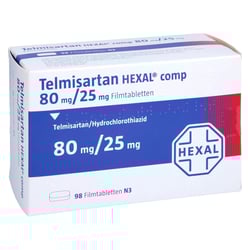 Telmisartan HEXAL comp 80 mg/25 mg