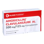 Amoxicillin/Clavulansäure AL 500 mg/125 mg