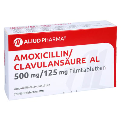 Amoxicillin/Clavulansäure AL 500 mg/125 mg