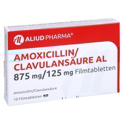 Amoxicillin/Clavulansäure AL 875 mg/125 mg