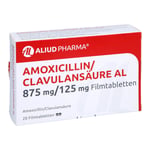 Amoxicillin/Clavulansäure AL 875 mg/125 mg Produktbild 1