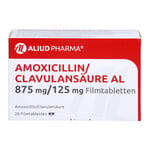 Amoxicillin/Clavulansäure AL 875 mg/125 mg Produktbild 2