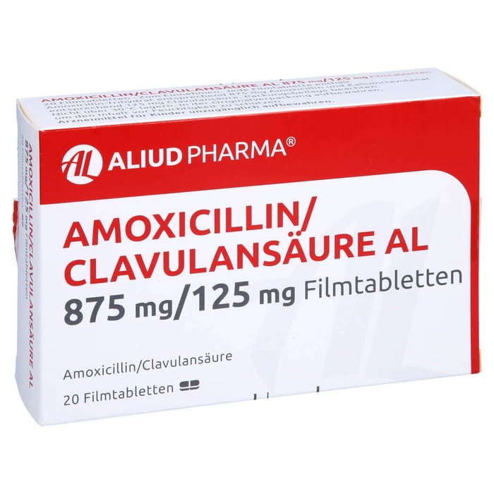 Amoxicillin/Clavulansäure AL 875mg/125mg