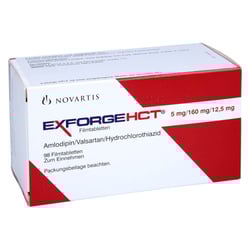 Exforge HCT 5 mg/160 mg/12,5 mg