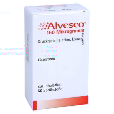 Alvesco 160 Mikrogramm Druckgasinhalation