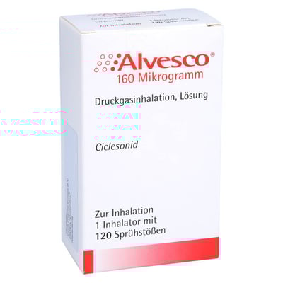 Alvesco 160 Mikrogramm Druckgasinhalation