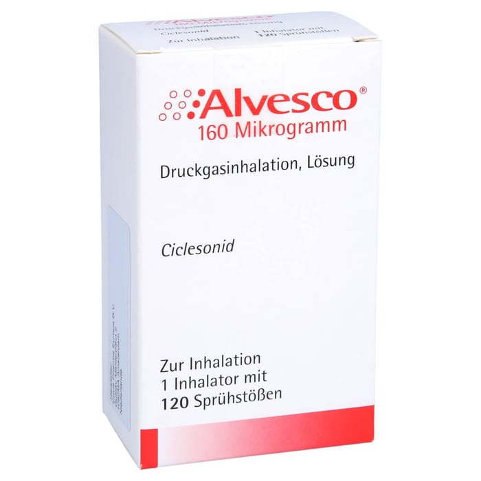 Alvesco 160 Mikrogramm Druckgasinhalation
