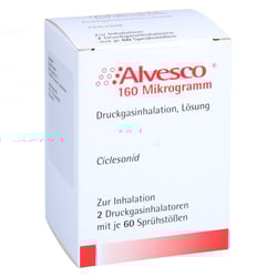 Alvesco 160 Mikrogramm Druckgasinhalation