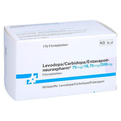 Levodopa/Carbidopa/Entacapon-neuraxpharm 75 mg/18,75 mg/200 mg