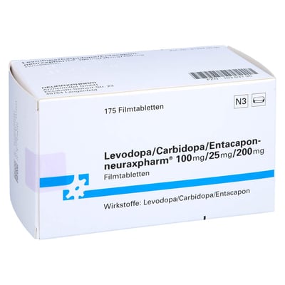 Levodopa/Carbidopa/Entacapon-neuraxpharm 100 mg/25 mg/200 mg