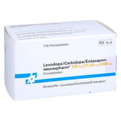 Levodopa/Carbidopa/Entacapon-neuraxpharm 125 mg/31,25 mg/200 mg