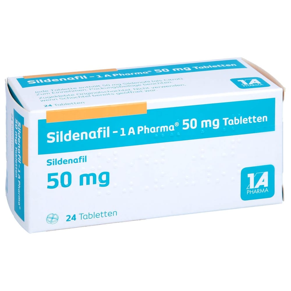 Sildenafil - 1 A Pharma 50 mg Tabletten