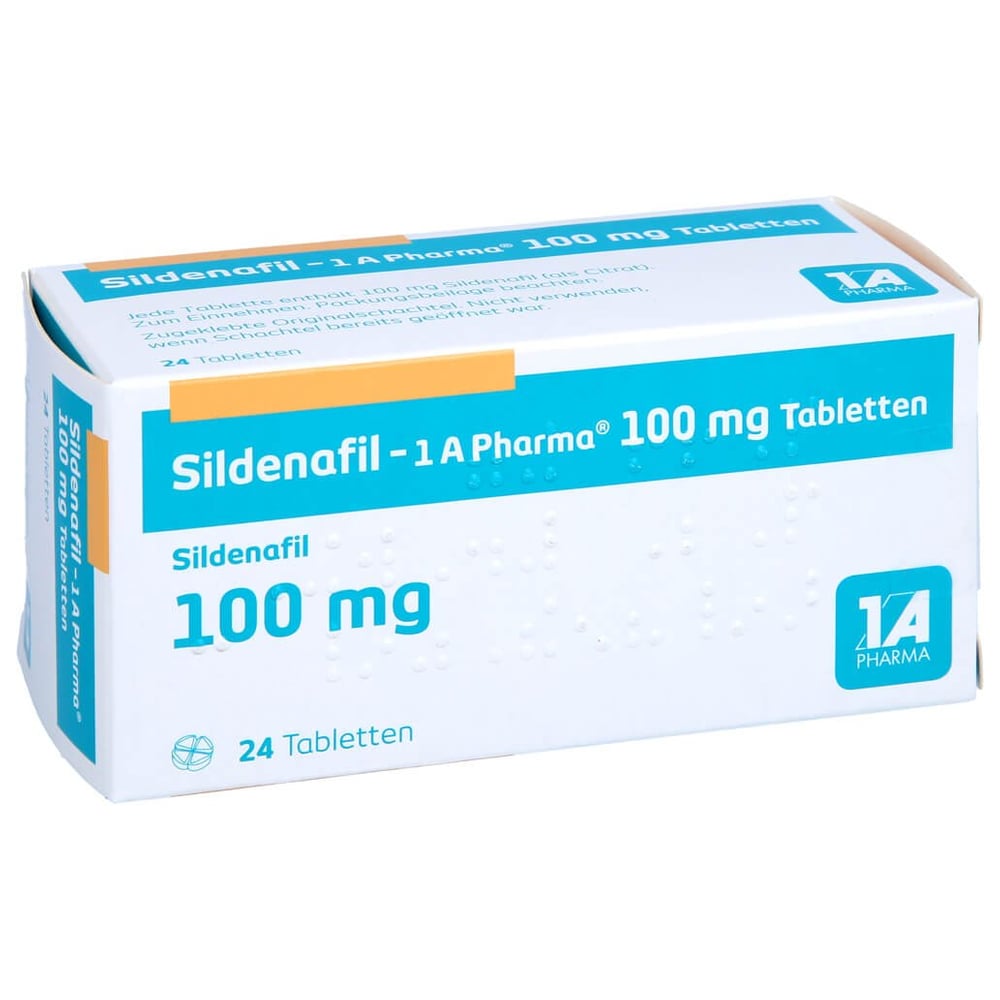 Sildenafil - 1 A Pharma 100 mg Tabletten
