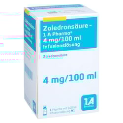 Zoledronsaeure - 1 A Pharma 4 mg/100 ml Inf.-lsg.