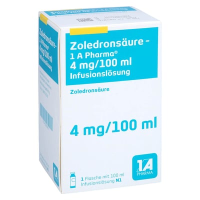 Zoledronsaeure - 1 A Pharma 4 mg/100 ml Inf.-lsg.