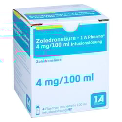 Zoledronsaeure - 1 A Pharma 4 mg/100 ml Inf.-lsg.