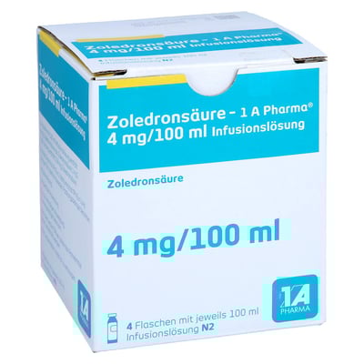 Zoledronsaeure - 1 A Pharma 4 mg/100 ml Inf.-lsg.