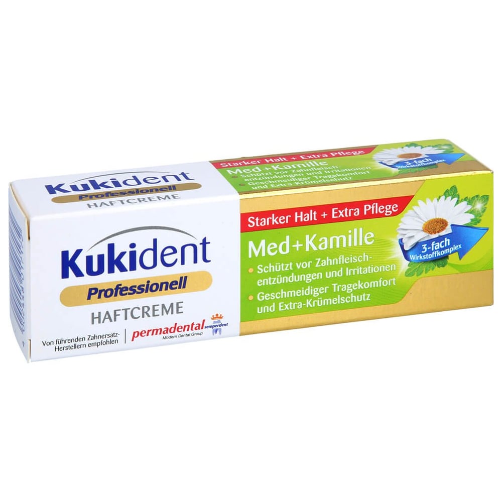 Kukident Haftcreme Med + Kamille