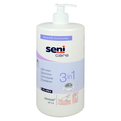 Seni Care Waschcreme 3 in 1 mit UREA