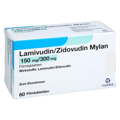 Lamivudin/Zidovudin Mylan 150 mg/300 mg