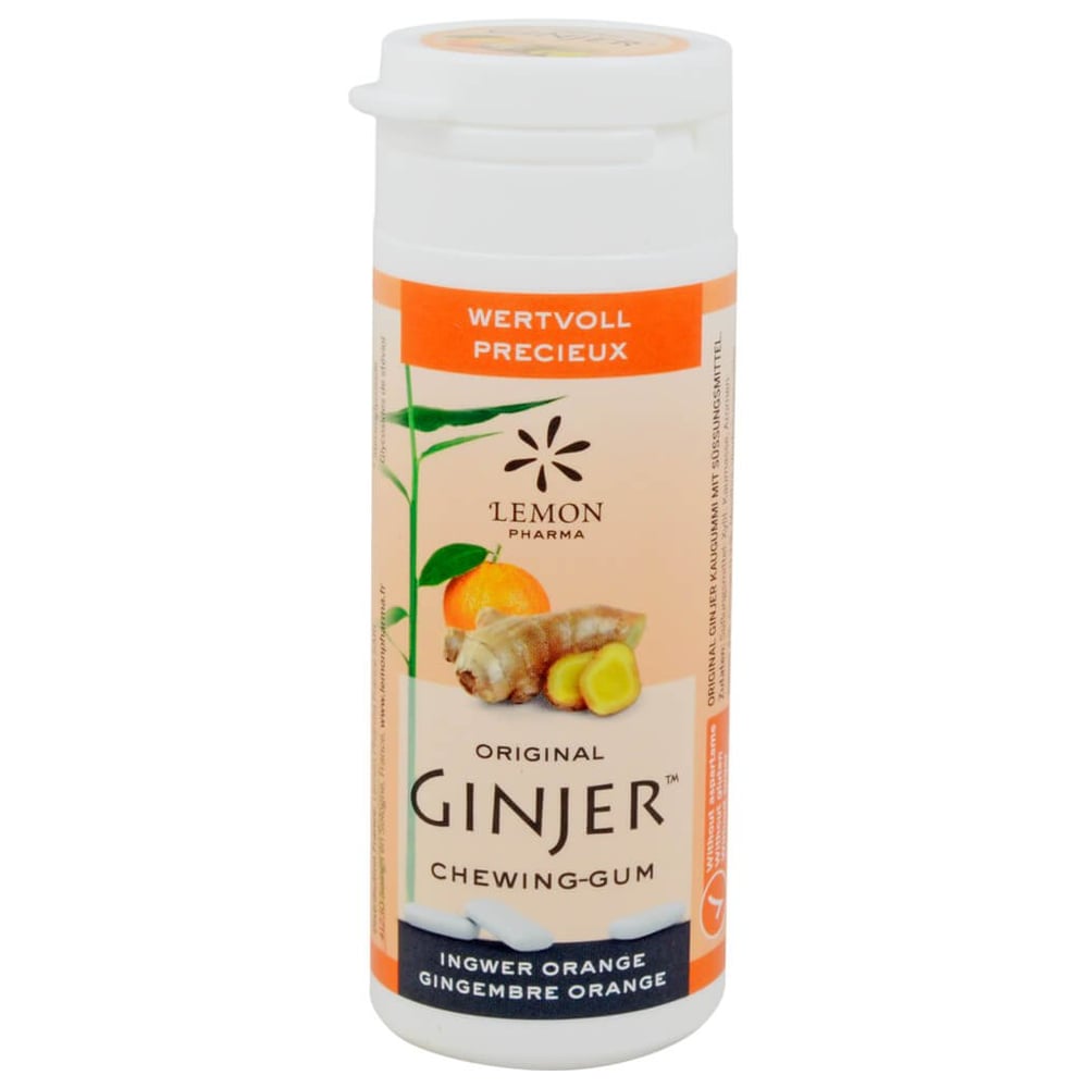 Ingwer GINJER Kaugummi