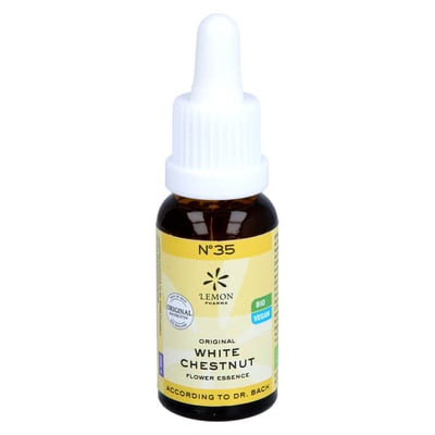 Bachblüten No.35 White Chestnut Bio