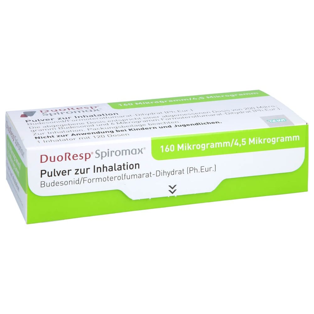 DuoResp Spiromax 160 Mikrogramm/4,5 Mikrogramm/Dosis