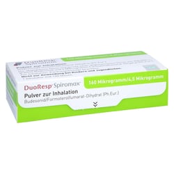 DuoResp Spiromax 160 Mikrogramm/4,5 Mikrogramm/Dosis