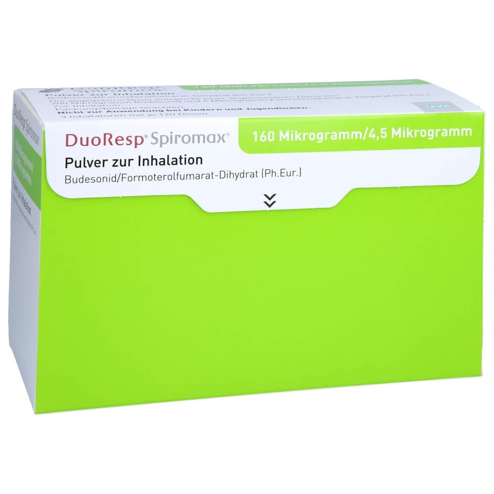 DuoResp Spiromax 160 Mikrogramm/4,5 Mikrogramm/Dosis