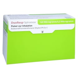 DuoResp Spiromax 160 Mikrogramm/4,5 Mikrogramm/Dosis