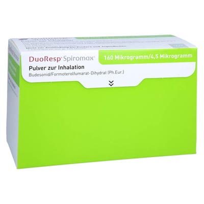 DuoResp Spiromax 160 Mikrogramm/4,5 Mikrogramm/Dosis