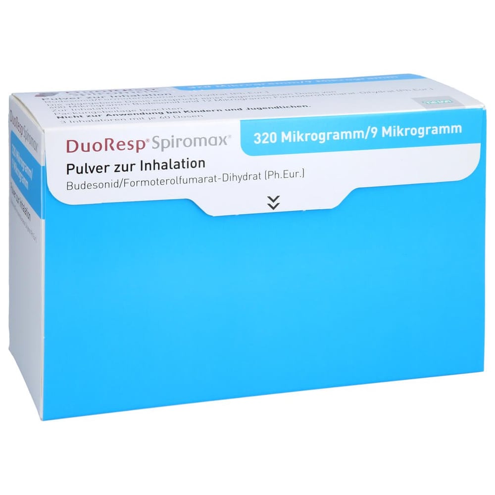 DuoResp Spiromax 320 Mikrogramm/9 Mikrogramm/Dosis