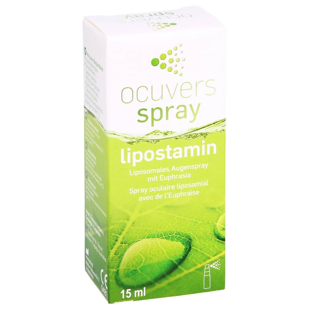 Ocuvers spray lipostamin Augenspray mit Euphrasia