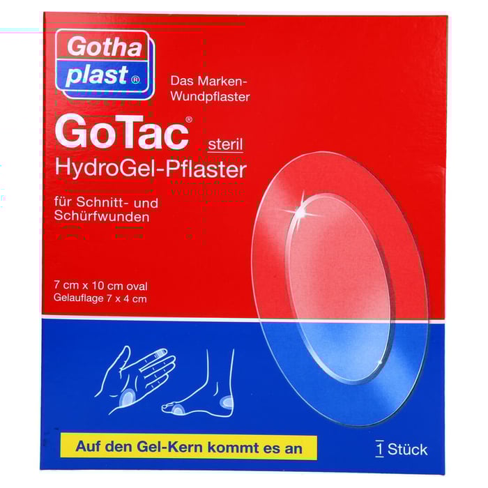 Gotac HydroGel-Pflaster 7x10 cm steril