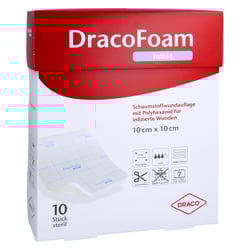 Dracofoam Infekt Schaumst.Wundauf.10x10 cm