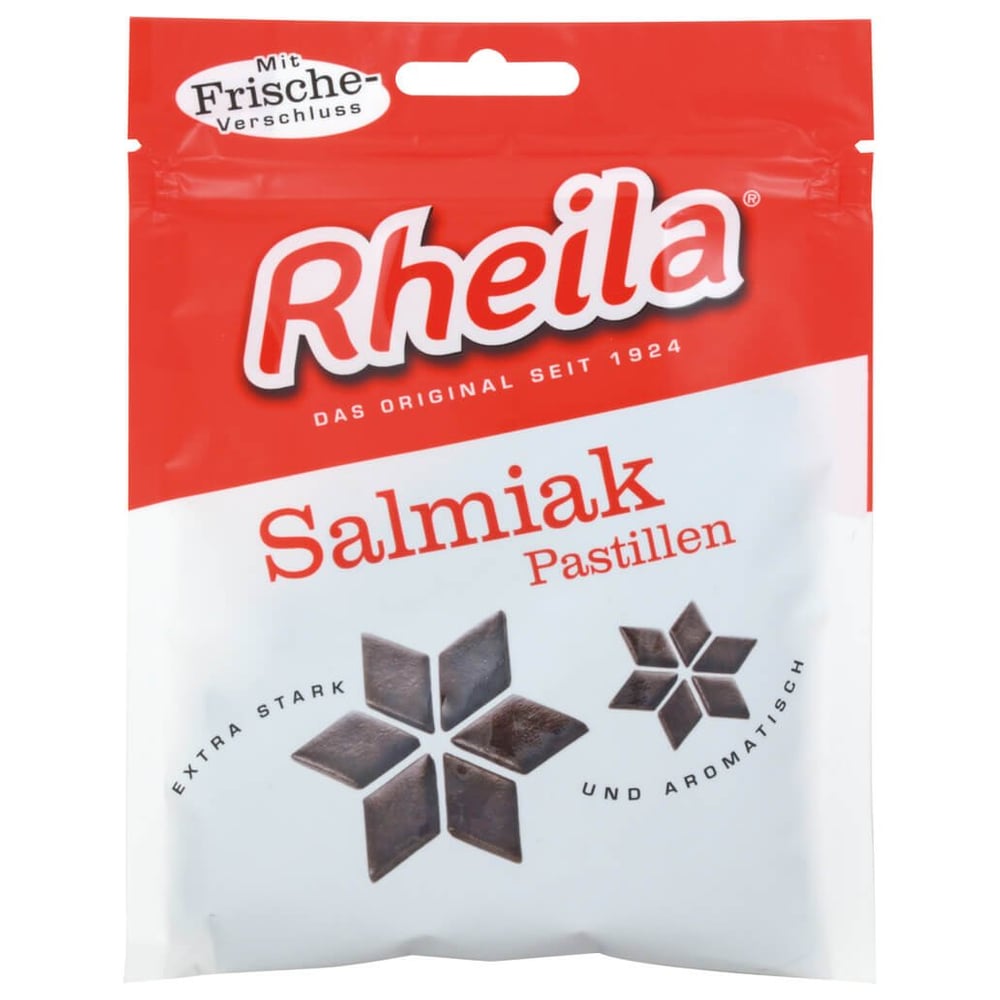 Rheila Salmiak Pastillen zuckerhaltig
