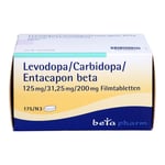 Levodopa/Carbidopa/Entacapon beta 125 mg/31,25 mg/200 mg