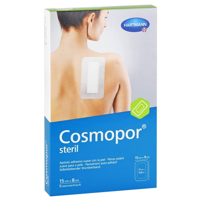 Cosmopor steril 15x8cm