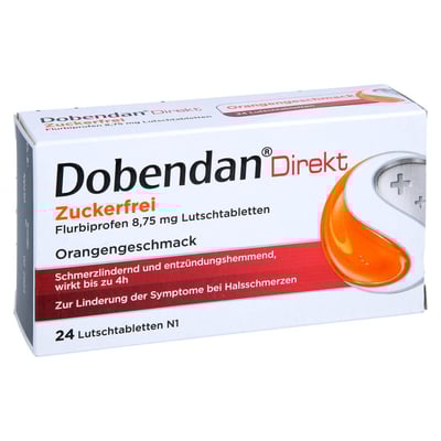 Dobendan Direkt zuckerfrei Flurbiprofen 8,75 mg