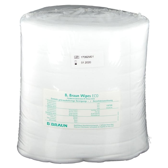 B.BRAUN Wipes ECO Vliesrolle 120 Tücher