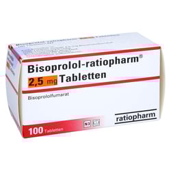 Bisoprolol-ratiopharm 2,5 mg