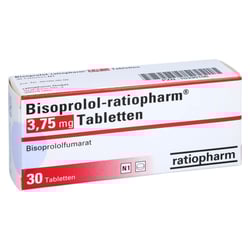 Bisoprolol-ratiopharm 3,75 mg