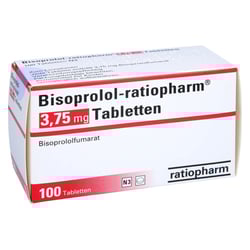Bisoprolol-ratiopharm 3,75 mg