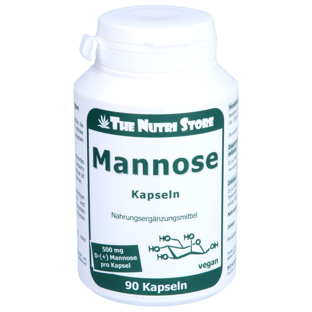 Mannose 500mg vegetarische Kapseln