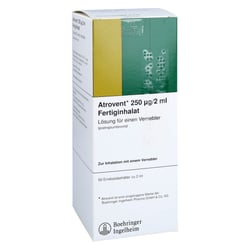 Atrovent 250 µg/2 ml Fertiginhalat